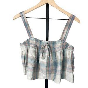 American Eagle Outfitters Cropped‎ Tank Top Multi M